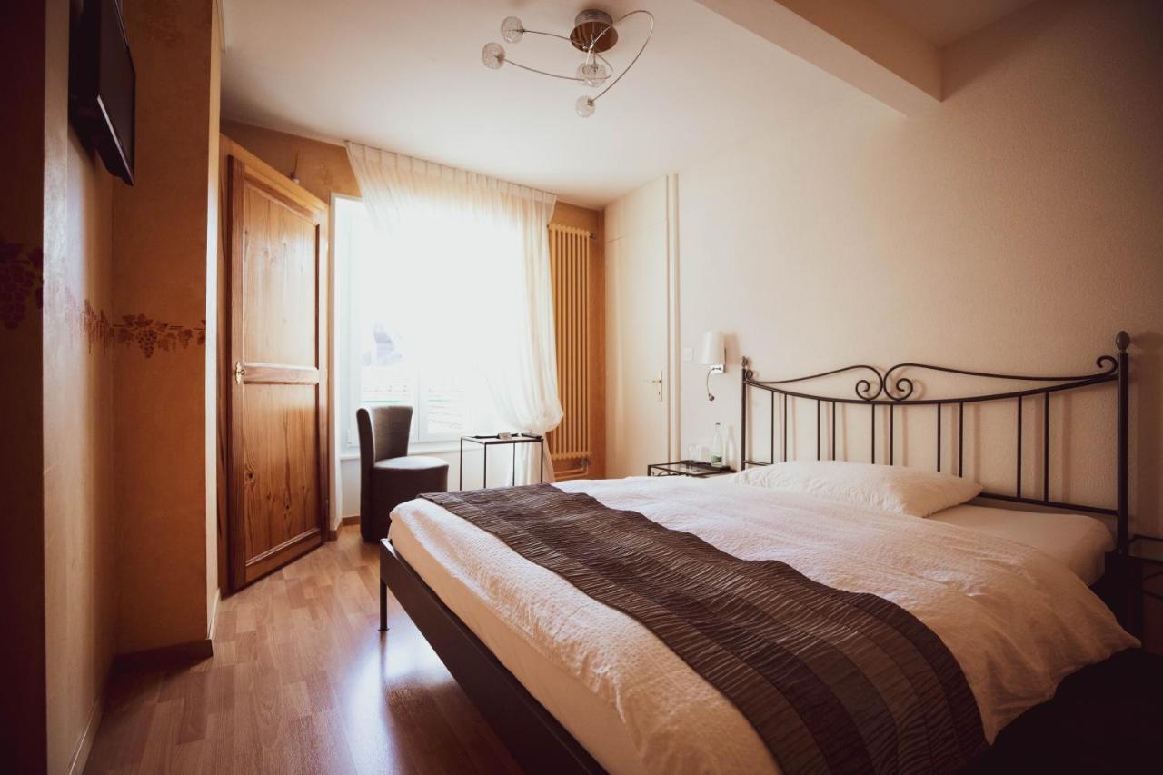 Auberge Communale De La Couronne Yvorne Zewnętrze zdjęcie